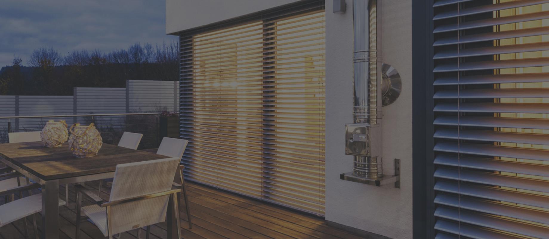 ROMA External Blinds Filter Sunlight