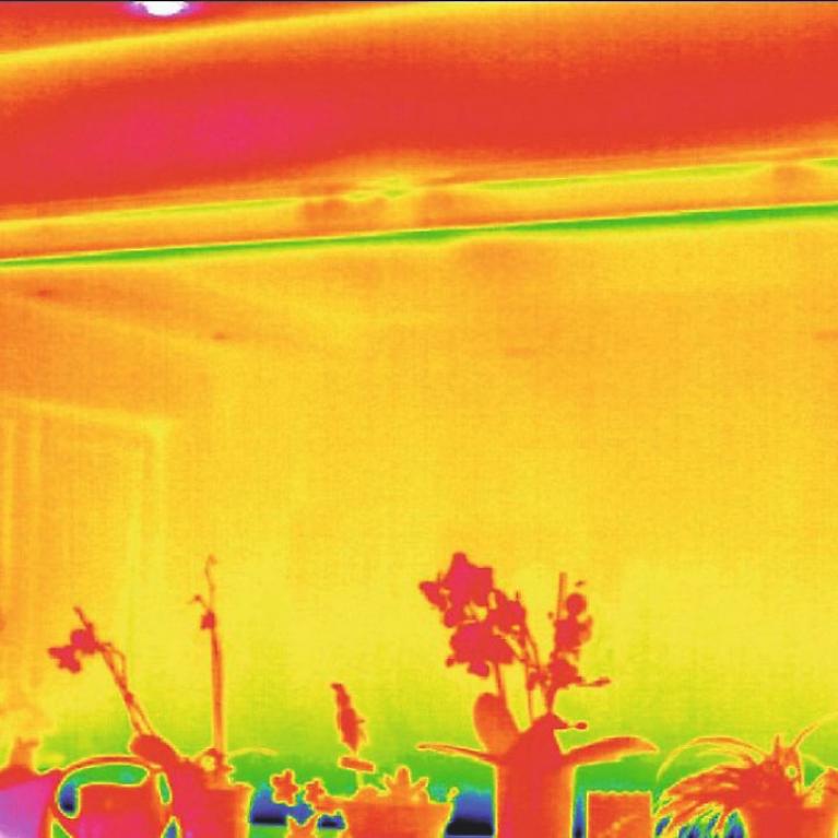 Image thermal insulation after replacement of roller shutter system