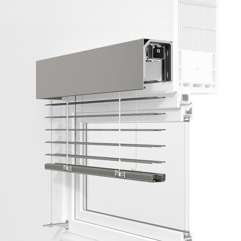 Profile ROMA cable-guided façade venetian blinds