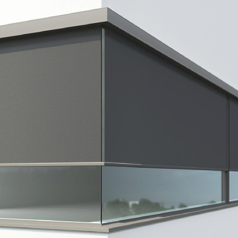 Window model ROMA 90° fully glazed corner