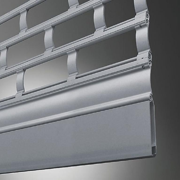 Detail sample view door profile roller grille G72