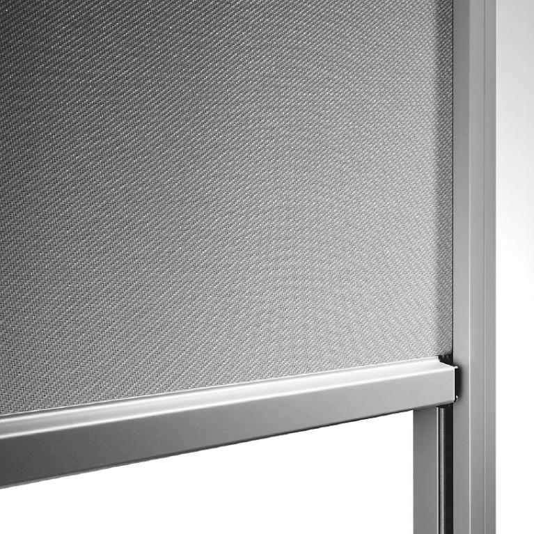 ROMA Textile Screens Model Model view ROMA textile screens