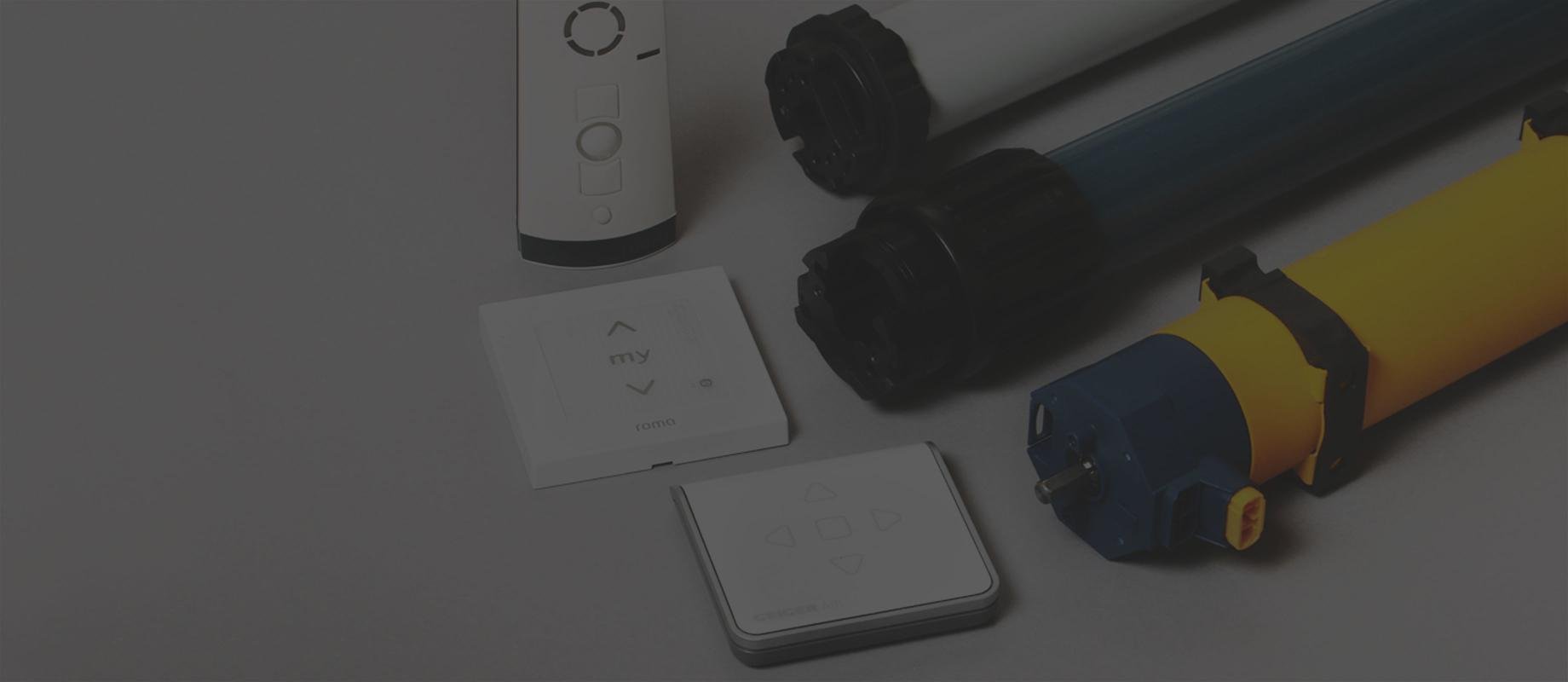 Image wireless motors with control systems