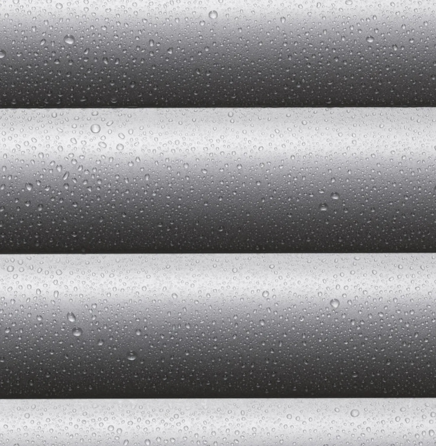 Detailansicht Rollladenprofile mit Tropfen
